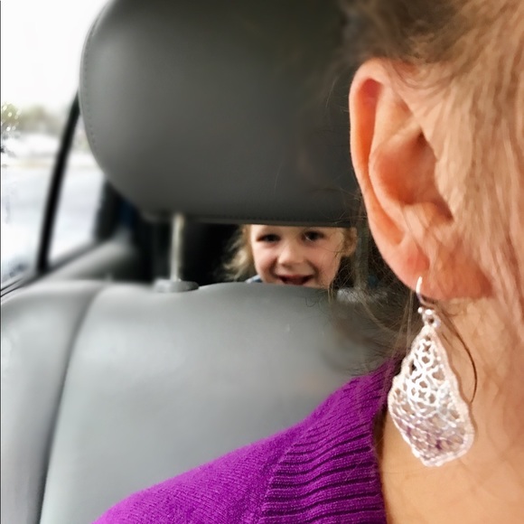 HP! NEW💙💎GORGEOUS FILIGREE EARRINGS💎💙BEAUTIFUL - Picture 5 of 8